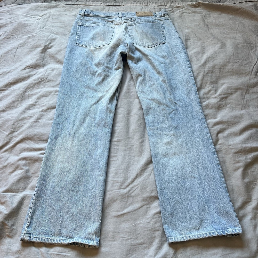 Steve & Barrys Jeans Mens 32x30 Light‎ Wash Good Straight Leg Denim SB Quality